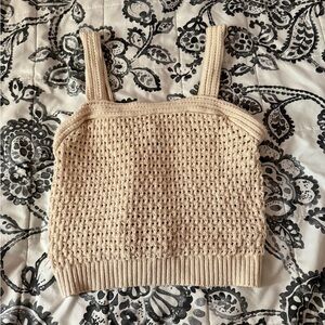 Universal Thread Tan Knit Tank Top
